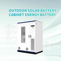 Armário de bateria All-in-One com refrigeração a ar de 241kWh - Acoplamento AC para uso externo.
