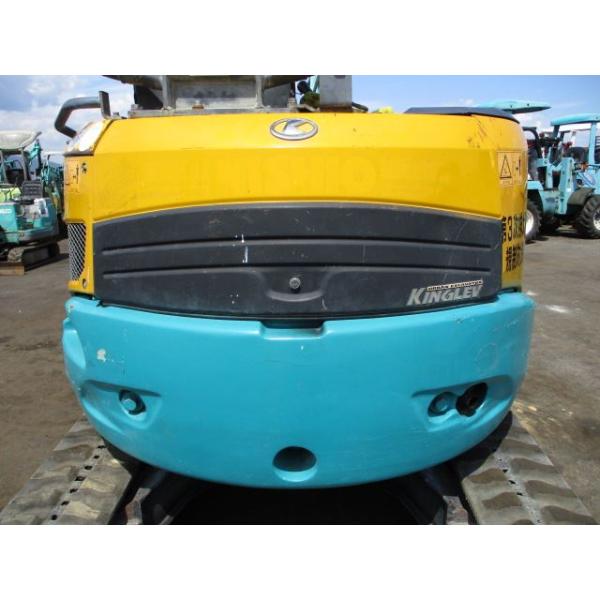 Mini excavadora Kubota de 3 toneladas usada con válvula hidráulica de 5599 horas