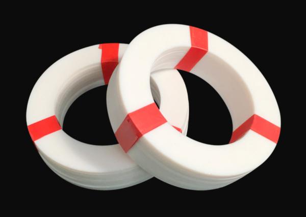 PTFE EPDM Silicone Rubber O Ring Gasket 30mm Width High Pressure Resistant