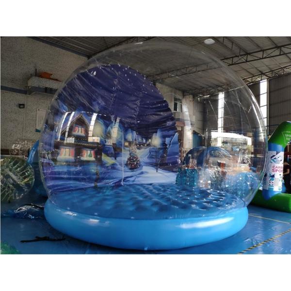 глобус снега ПВК Трапаулин 0.5мм на открытом воздухе раздувной для парка атракционов