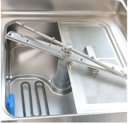 7.5kw / 2.5kw Industrial Dish Washing Machine OEM Dishwasher Countertop