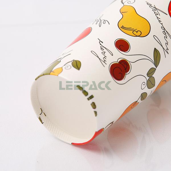 16oz single wall cold paper cup ,double PE coated wholesale disposable cold drink paper cup for soda store