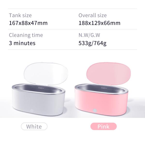 USB уборщика 18w ювелирных изделий танка SUS 304 портативный ультразвуковой затыкает внутри водоустойчивое