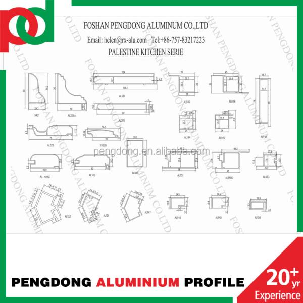 0.4mm Wood Grain Aluminium Profile Heat Insulation For Iraq Malaysia