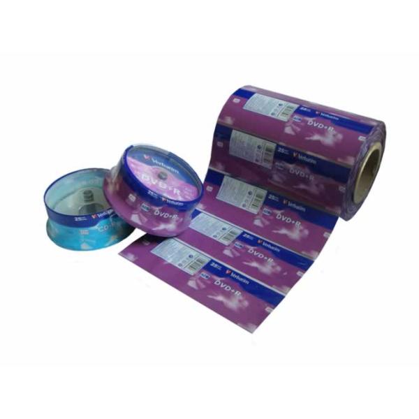 Синий накал печатания втулки сокращения бутылки питья минеральной воды