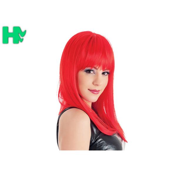 Silky Straight Wave Synthetic Hair Female Wigs No Shedding And No Tangle