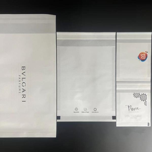 High Gloss Eco Glassine Bags Translucent Glassine Food Bags Biodegradable