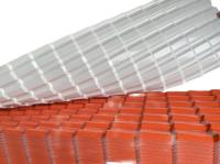 Anti ASA Synthetic Resin Roof Tile UV para o material de construção da estufa da casa de campo da tampa do parque