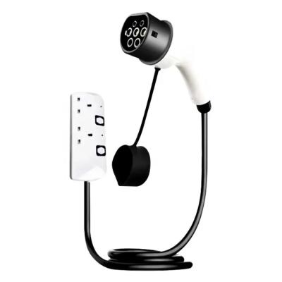 European Standard Type 2 Camping 16A Electric Car Discharge EV Charging Gun For V2L
