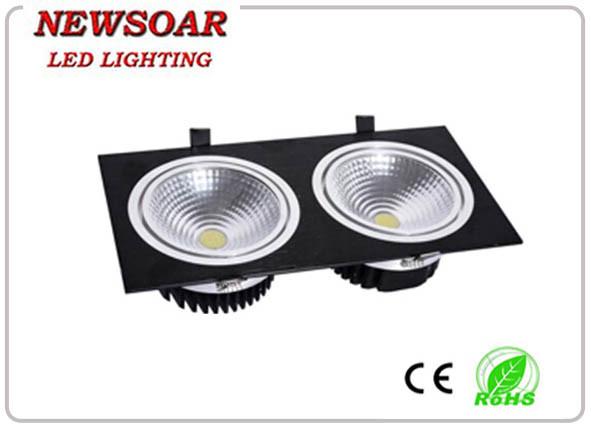 protective oświetlenie led-led grille light 2x20w promoted in european market