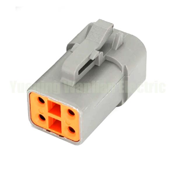 WL0410Y3-2.3-21 4 Pin водонепроницаемый разъем для автомобильной проводки