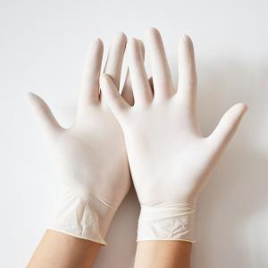 Logo Printing Latex Disposable Vinyl Glove Waterproof For Market