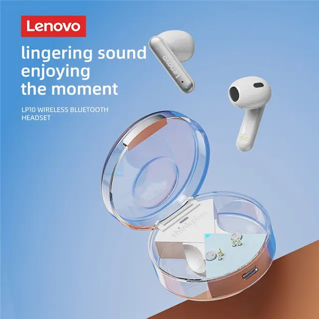 LP10 Lenovo TWS Wireless Earbuds Lenovo Wireless Earphone FCC Certificate