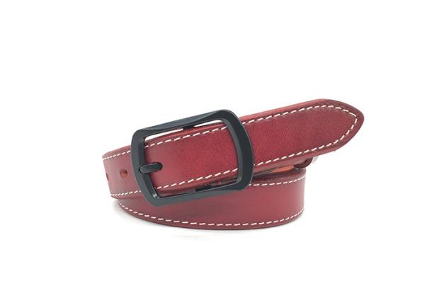 Custom Color Soft  2.8cm Women's Fashion Leather Belts