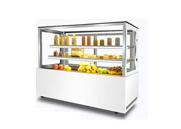 R134a Digital Control Bread Shop Cake Display Cooler Stainless Steel Material For Bakery