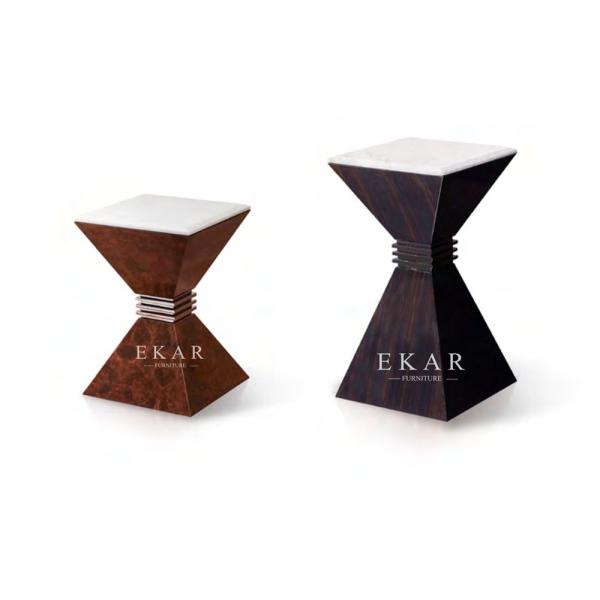 Unique Side Square Living Room Modern End Table W006H6B