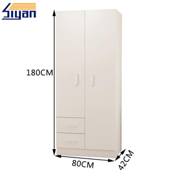 Professional Wood Panel Closet Doors PVC Film Pressed With 15-25mm Thickness