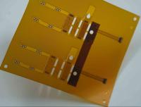 0.1mm - 0.5mm Polymide Flexible PCB Board avec finition ENIG et sérigraphie et couleur de masque en option