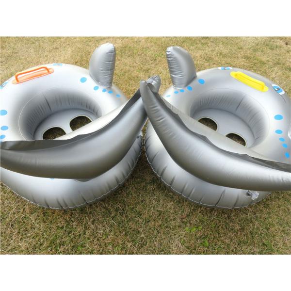 Fun in the Sun Swimming Pool Shark Float Ring Tubes for Kids Age Range 2 to 4 Years