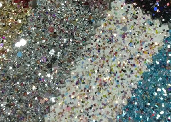 3D Chunky Glitter Cotton Fabric Decor KTV Textile Wallpaper Wall Cloth
