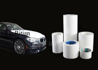 100-150M Length Automotive Protective Film Car Transport Wrap Solvent Based Adhesive