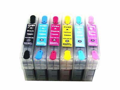 Multicolor Epson Compatible Inkjet Printer Cartridges with ARC Chip Recycling
