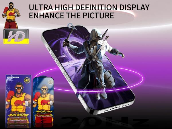 HD 9H Tempered Glass Screen Protector High Aluminum For Iphone