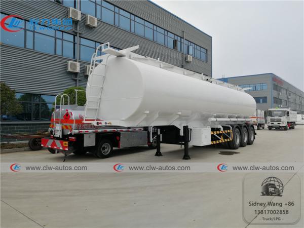 3 цапфа 40000 - 50000L 30T 40T бензина доставки топливозаправщика трейлер Semi
