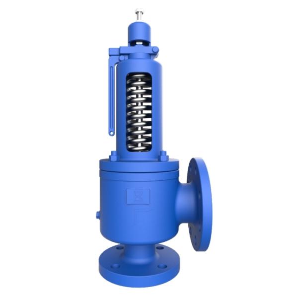 Válvulas de seguridad con bridas de elevación total con piloto Spiraxsarco SV607. Uso en servicios de vapor, gases industriales inertes y agua