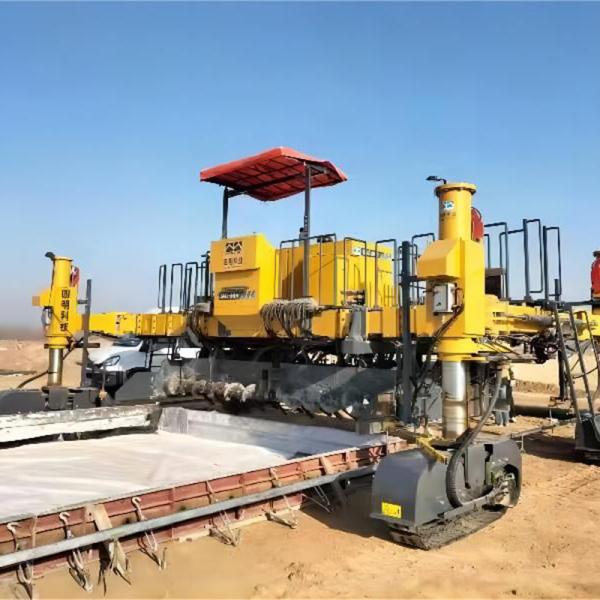SMC-6600 Pavimentadora de forma deslizante   Una solución eficiente para la construcción de hormigón de cemento en múltiples campos