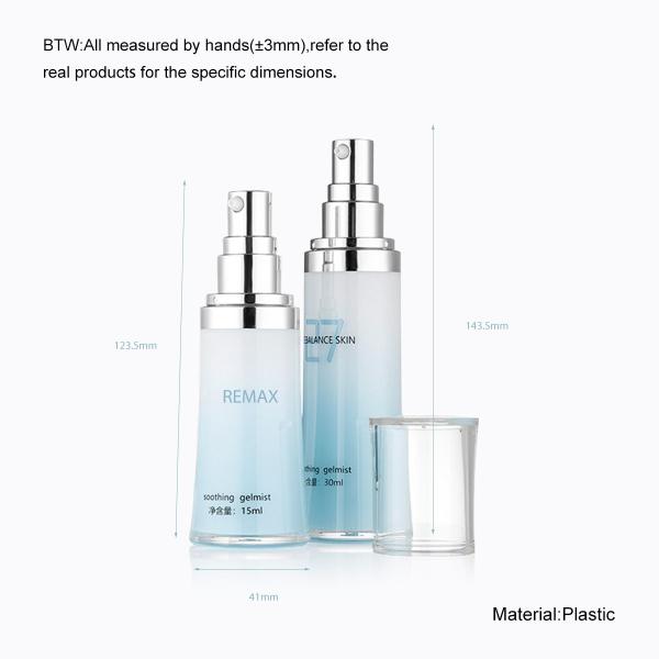 15 мл 30 мл безвоздушные косметические бутылки с насосом минималистский дизайн для ухода за кожей