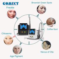 2000W Q commuté Nd Yag Laser Machine de retrait de tatouage 50kg Avec écran tactile LCD