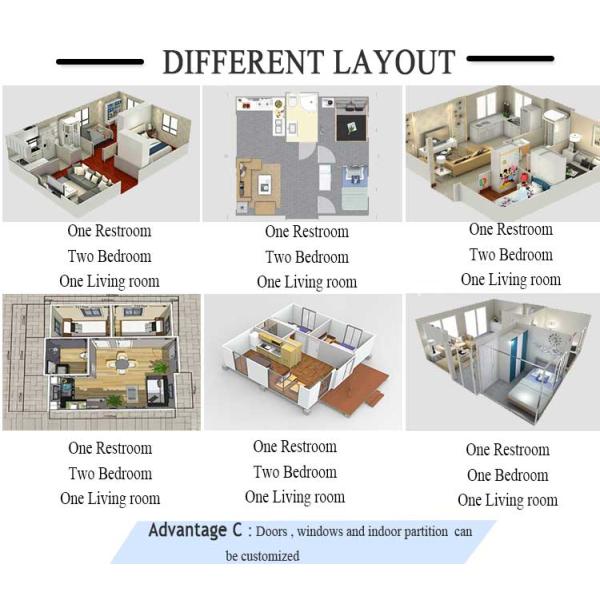 Сэндвич панель роскошная вилла контейнер расширяемый дом для современного дизайна гостиничный номер
