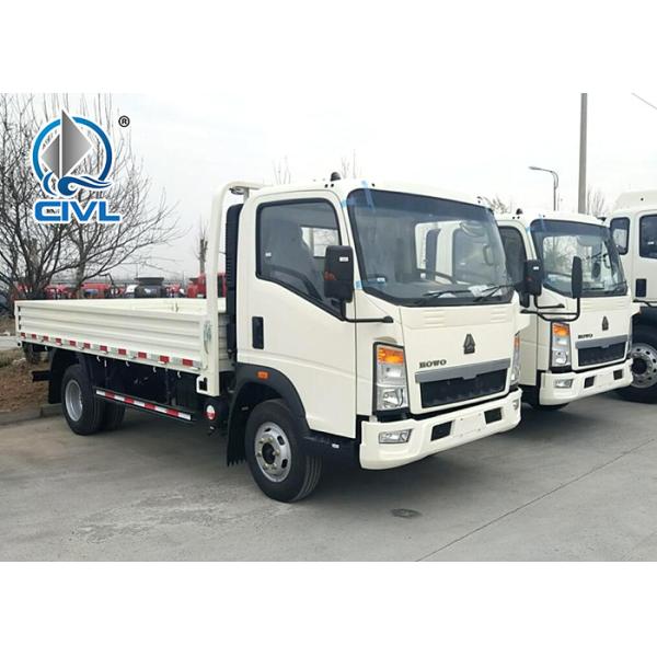 New HOWO Cargo Truck 95 HP Light Duty Commercial Trucks Engine Power HOWO Light Cargo Trucks
