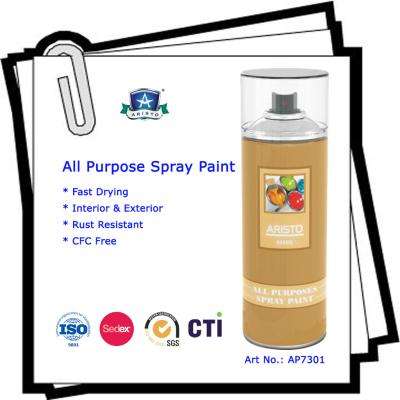 pintura à pistola 400ML acrílica multifacetada colorida para cor feita sob encomenda interna/exterior