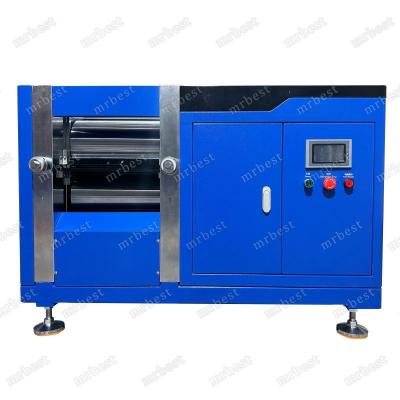 Bateria Electrodo Rolling Press Machine Velocidade máxima 6m/min Personalizável