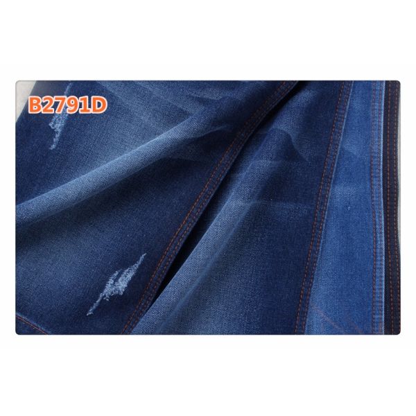 China Factory Soft 100 % Cotton Denim Jeans Fabric Textile