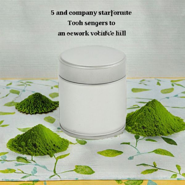 Food Grade Tin Can Matcha Powder Tin for Empty Coffee Candy Dessert Packaging Chewing Gum Cookie