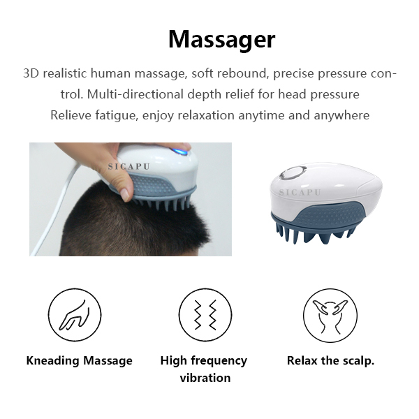 Máquina Eléctrica de Terapia Capilar de 120W para Salones de Belleza, Equipo de Prueba Capilar