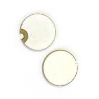 Disque piézoélectrique du diamètre 25mm, plat 2Mhz en céramique piézoélectrique rond
