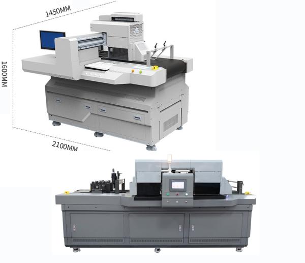 Flatbed Single Pass UV Printer Cutting Edge UV LED Printer Ricoh Gen 5 Nozzle