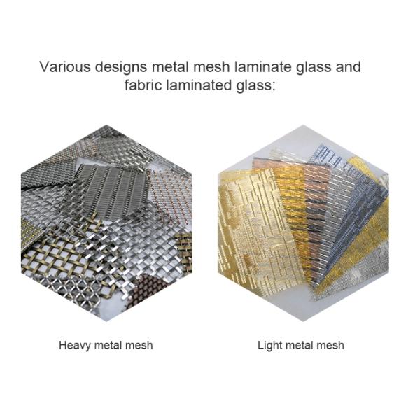 Сетка ткани 8 Mm точная прокатала стеклянное внутреннее художественное оформление