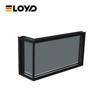 Fenêtres en aluminium tout style à isolation acoustique fixe