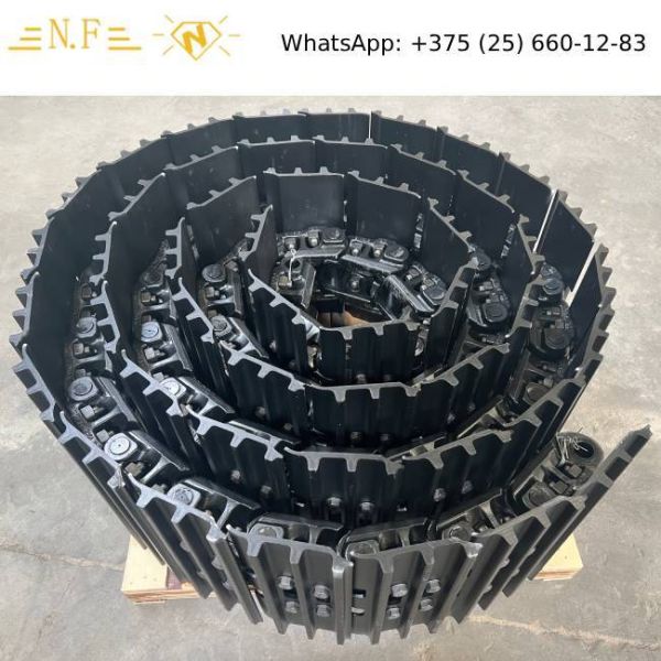 High Strength PC1250 Excavator Track Link Assembly / Undercarriage Track Chain
