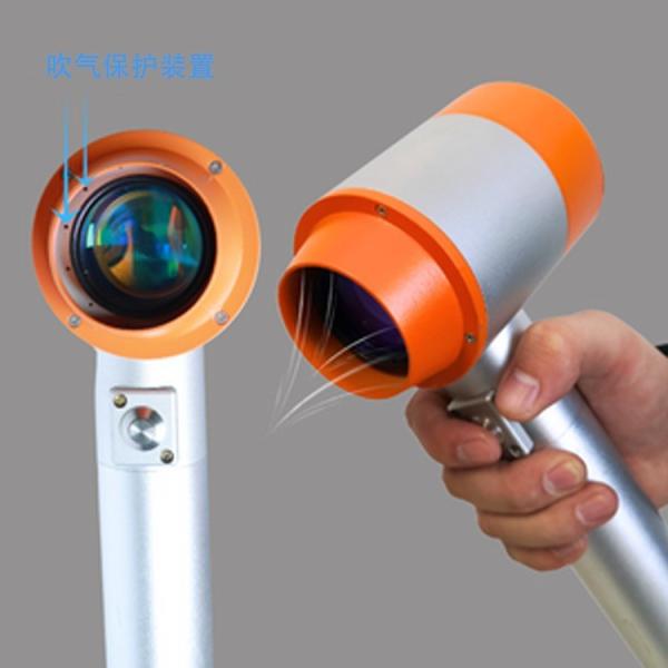 Handheld Laser Cleaner Sheet Metal Case 50W 100W 200W Backpack Easy to Operate Laser Rust Remover Paint Graffiti Machine