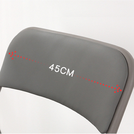 Hotel Garden Outdoor Stackable Folding Fabric Matt Dining Chair for Outdoor Functions