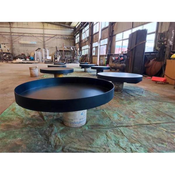 Outdoor Round Courtyard Metal Heating Brazier Fire Pit Corten Steel Fire Bowl