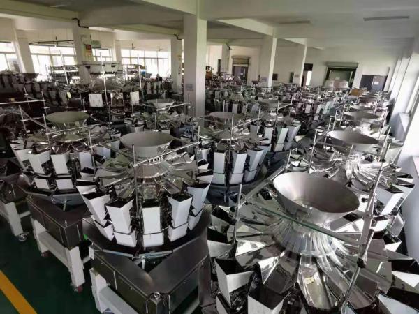 Automatic 300g 500g 10 Head Weigher For Chips Snacks Candy