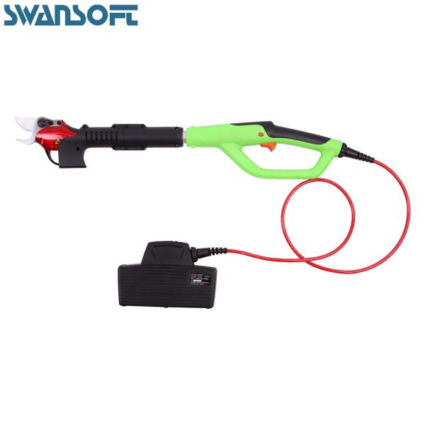 Electric scissors garden electric pruner battery powered pruner long handle pruning shears