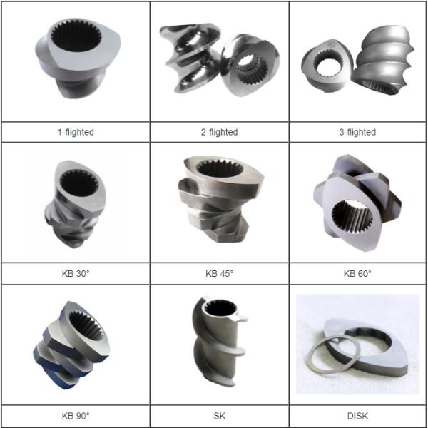 Винт и собрание бочонка проектированные точностью для штрангпрессов модели 95
